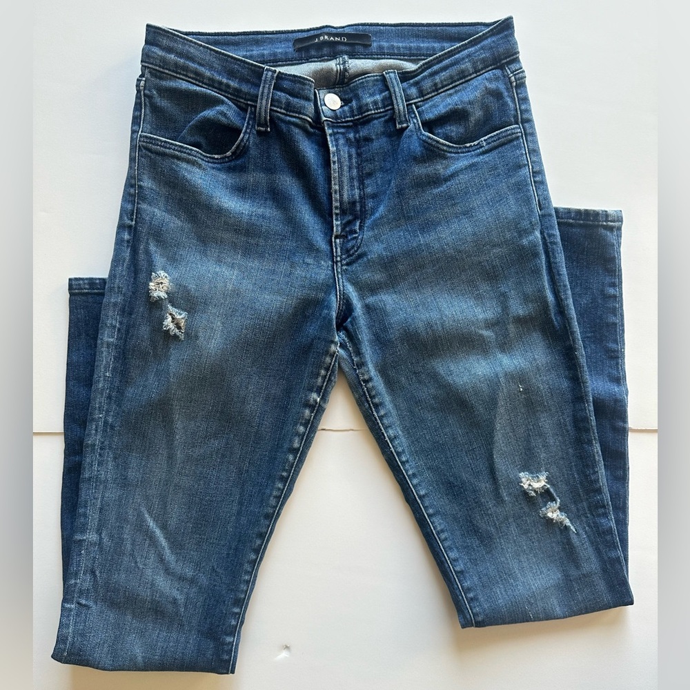 J Brand | Distressed Skinny Jeans